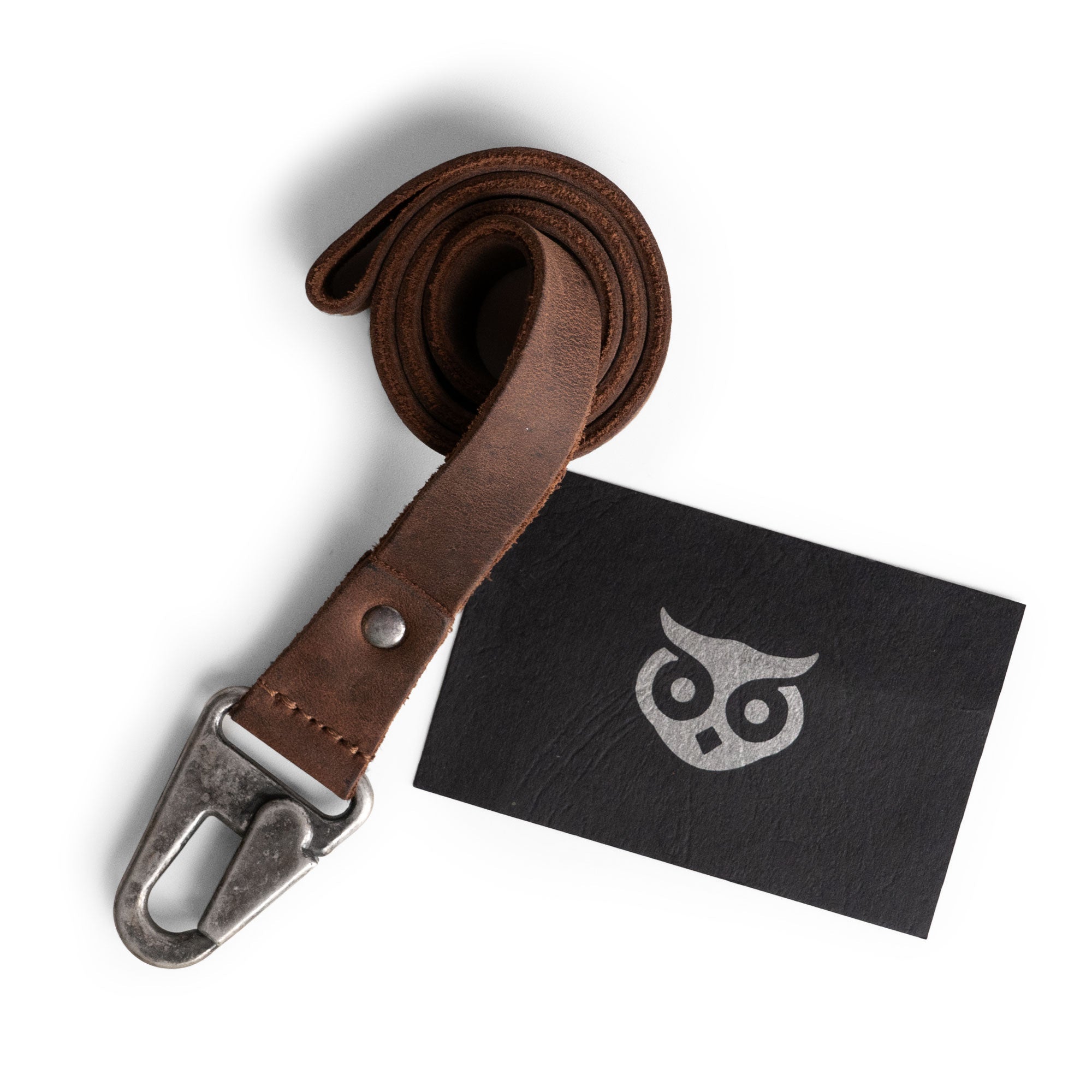 Stylish Lanyard Keychain by Hide & Drink, made from full grain leather featuring a sturdy hook. A perfect choice for men and women, this artisan product showcases small batch craftsmanship from La Antigua Guatemala & Oaxaca Mexico.
