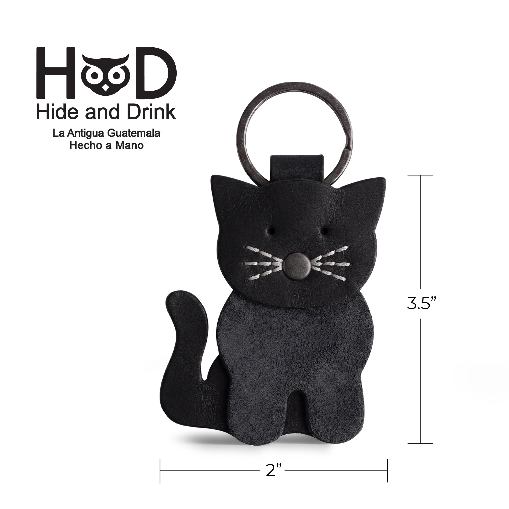 Cat Layered Keychain