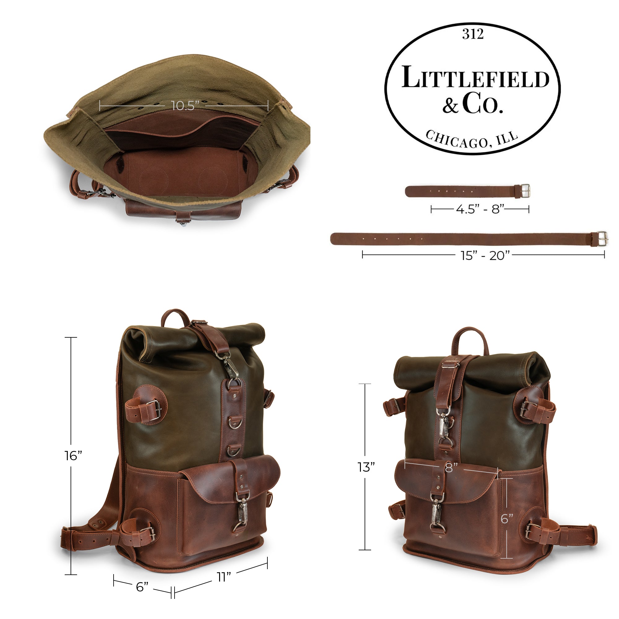 Vintage Adventure Backpack (Medium)