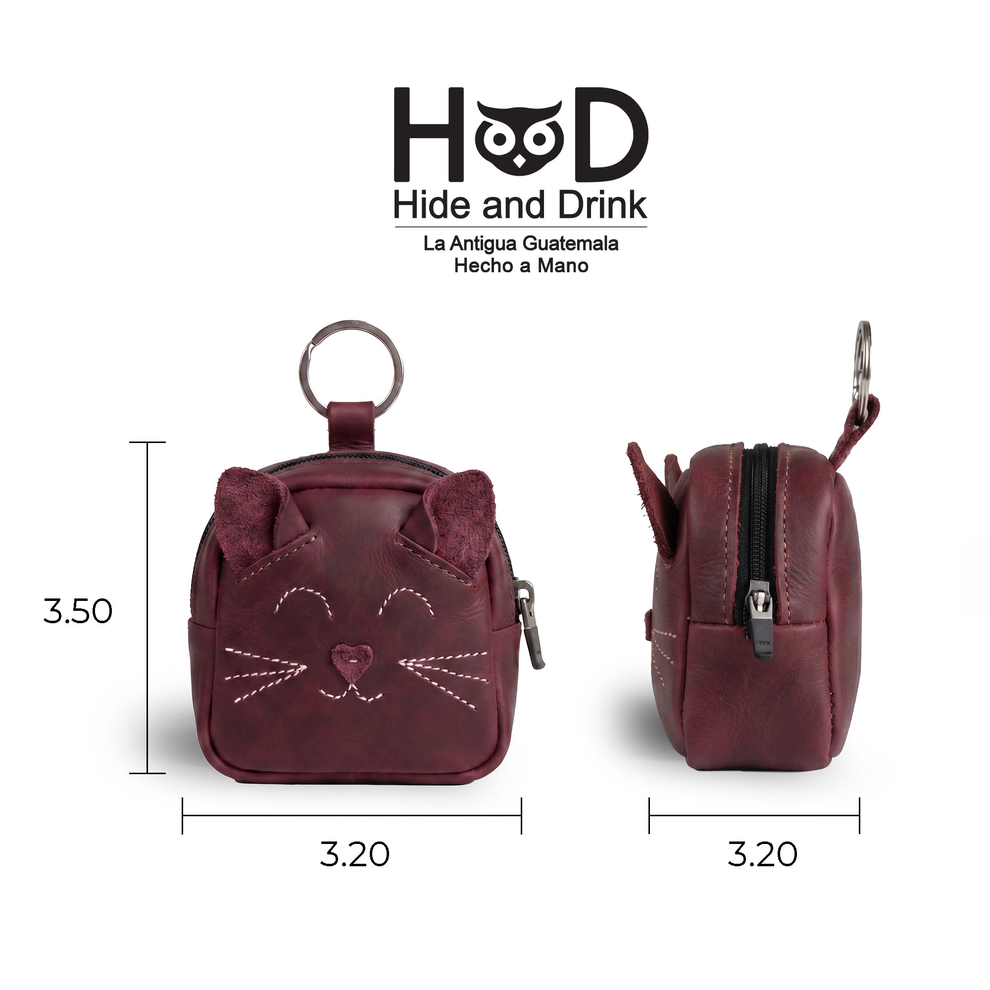 Cat-Shaped Mini Backpack Pouch
