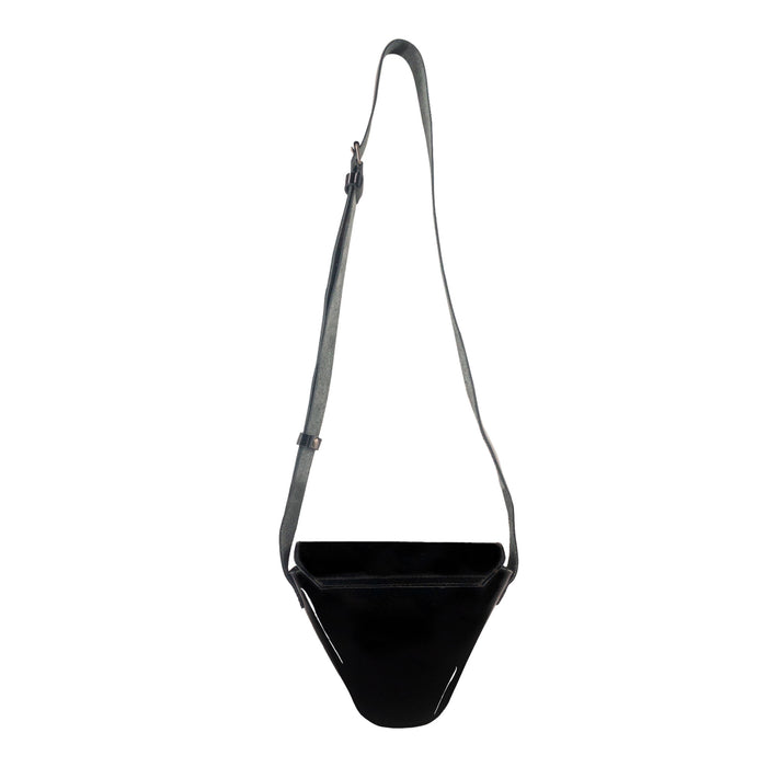 Triangular-Shaped Small Shoulder Bag - Stockyard X 'The Leather Store'