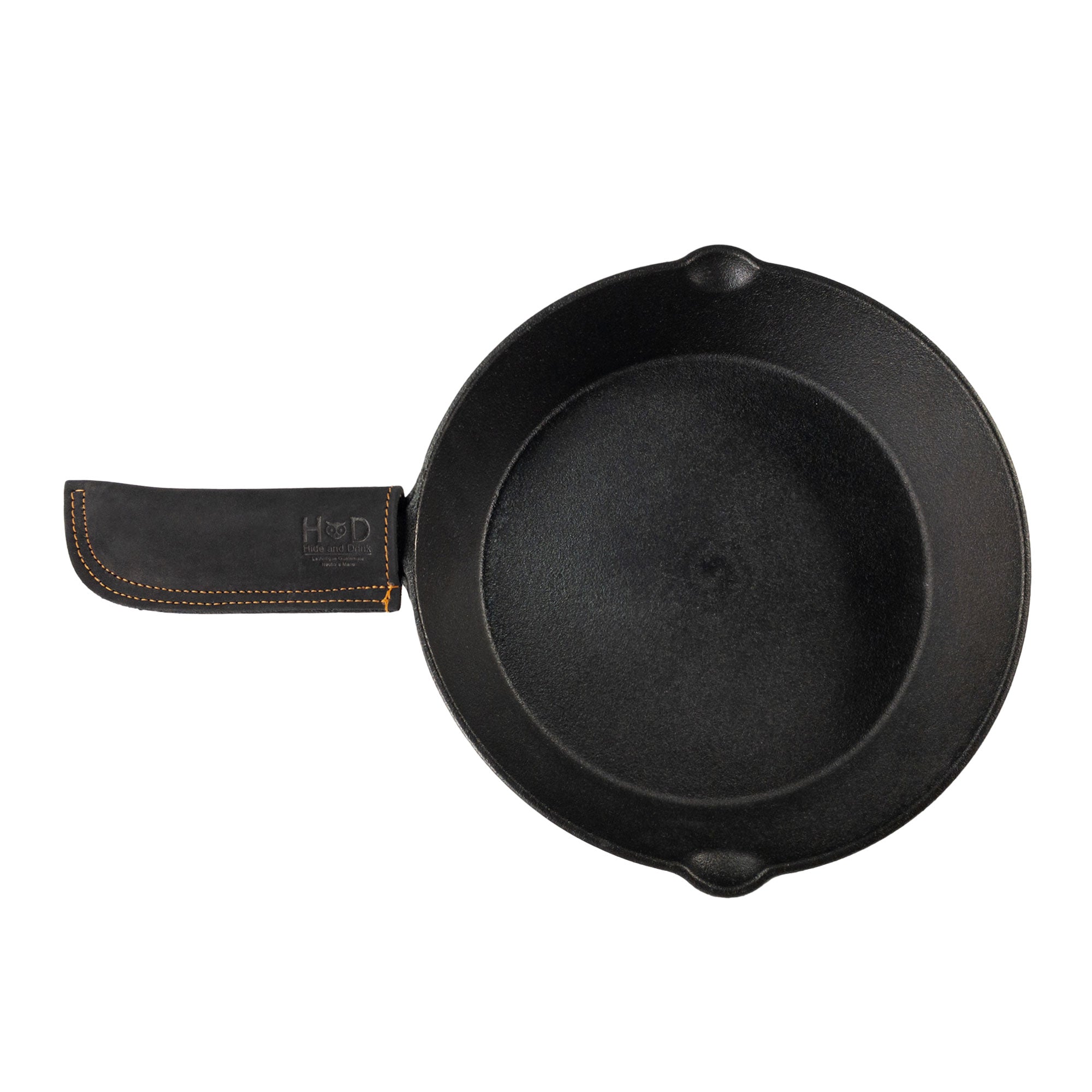 Hot Pan Handle Cover by Hide & Drink, perfect for all your cooking needs, offering heat protection and a secure grip on pans, lovingly crafted in La Antigua Guatemala & Oaxaca Mexico.