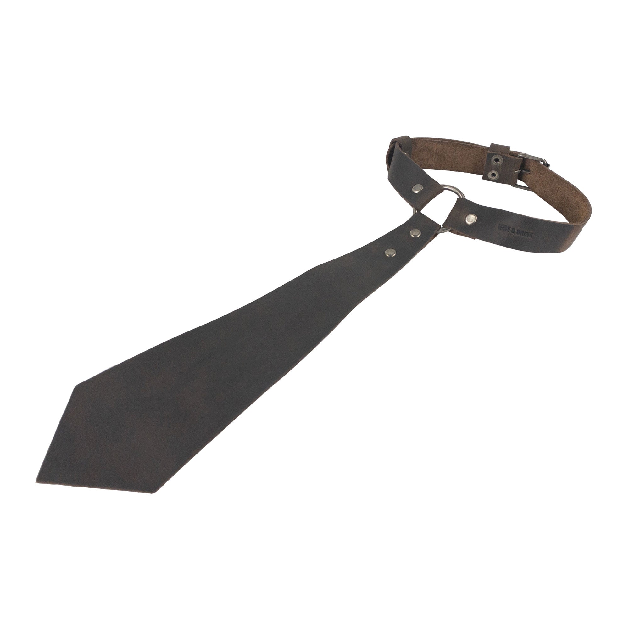 Tie with Adjustable Buckle Strap - Stockyard X 'The Leather Store'