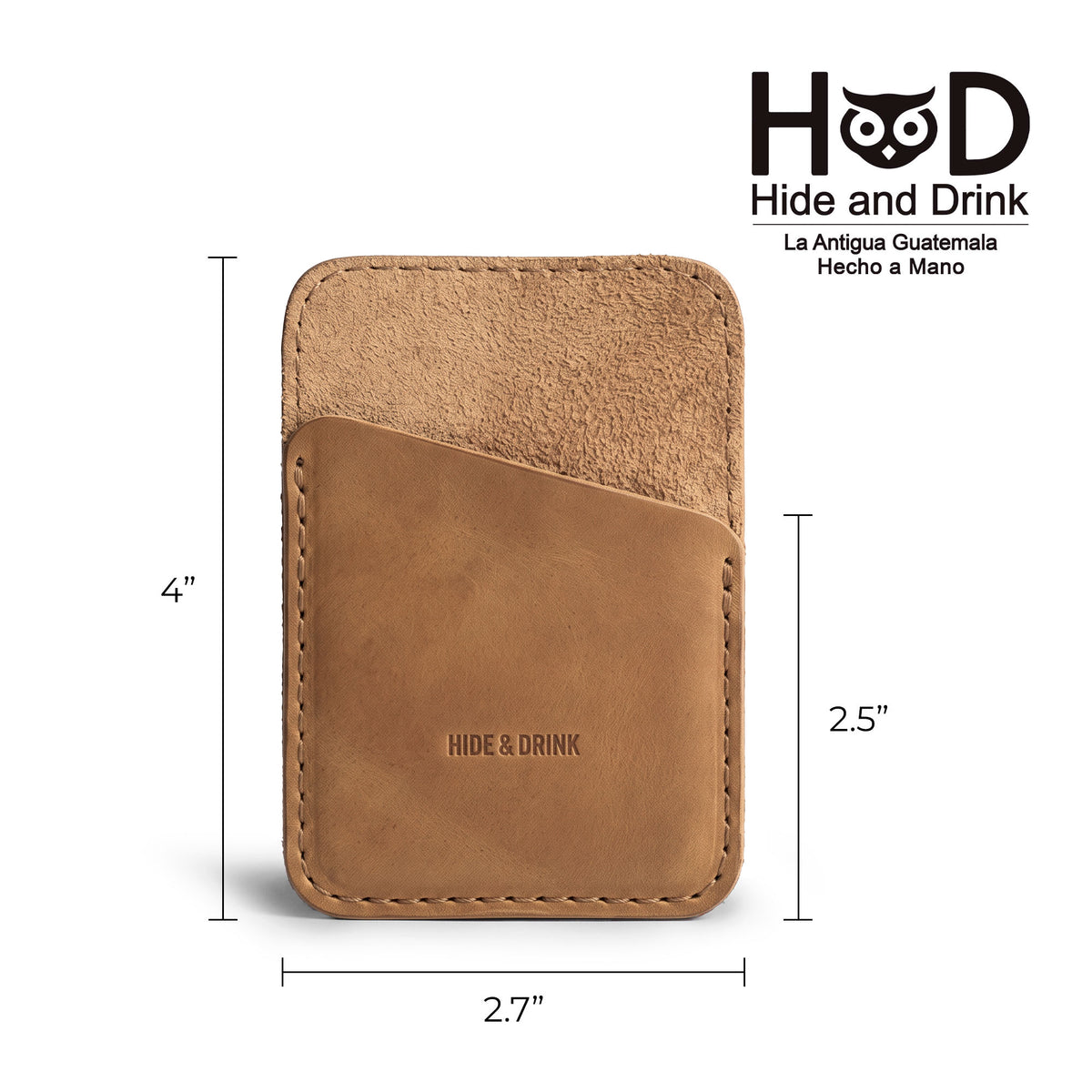 Minimalist Card Holder - Stockyard X 'The Leather Store'