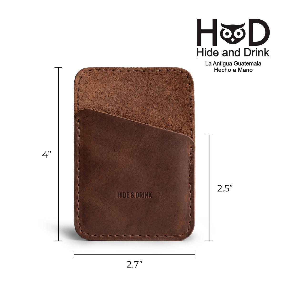 Minimalist Card Holder - Stockyard X 'The Leather Store'