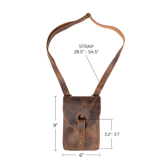 Vintage Crossbody Bag - Stockyard X 'The Leather Store'