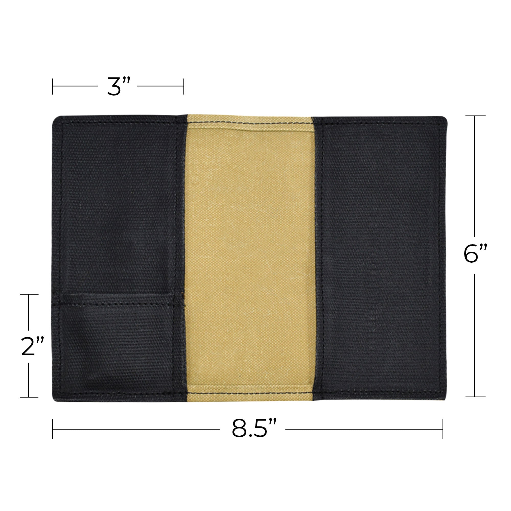 Hide & Drink Waxed Canvas Field Notes Cover beautifully displayed, showcasing its premium finish and nostalgic feel. This Wallet Case (3.5 x 5.5 in.) Journal Cover is perfect for those who appreciate artisan craftsmanship in their everyday tools.