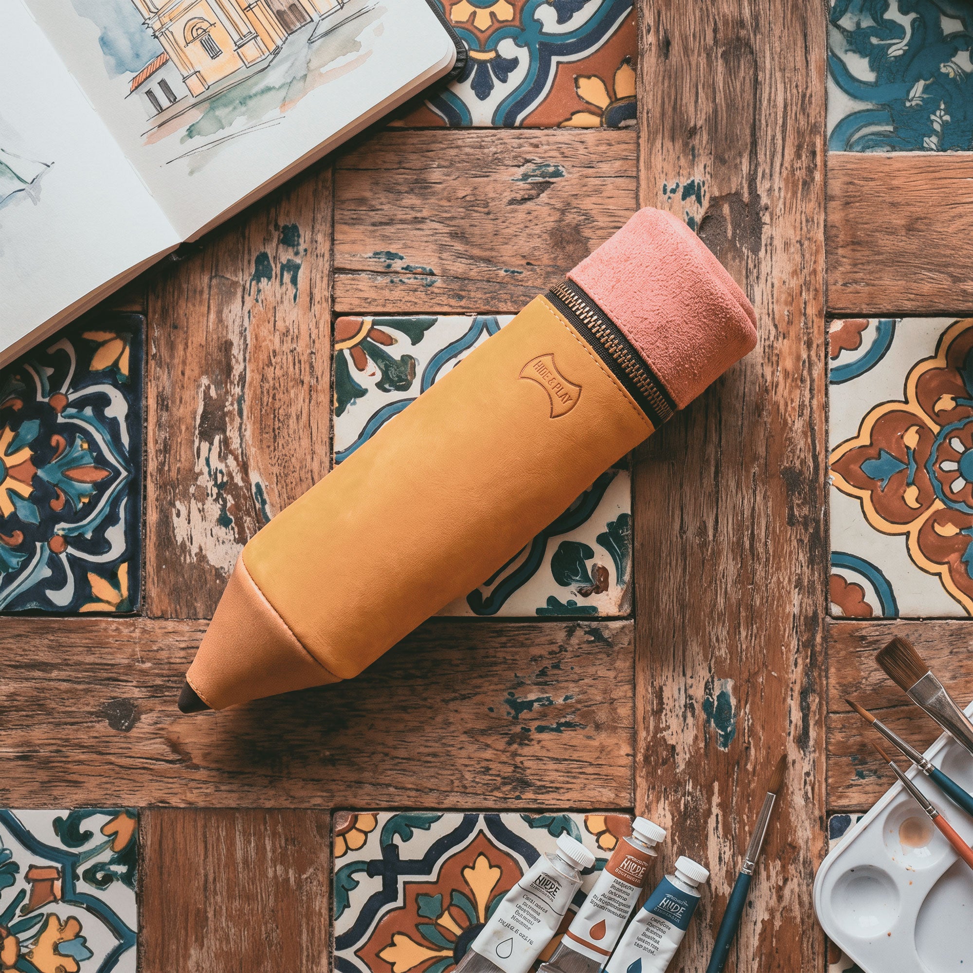 Pencil-Shaped Case