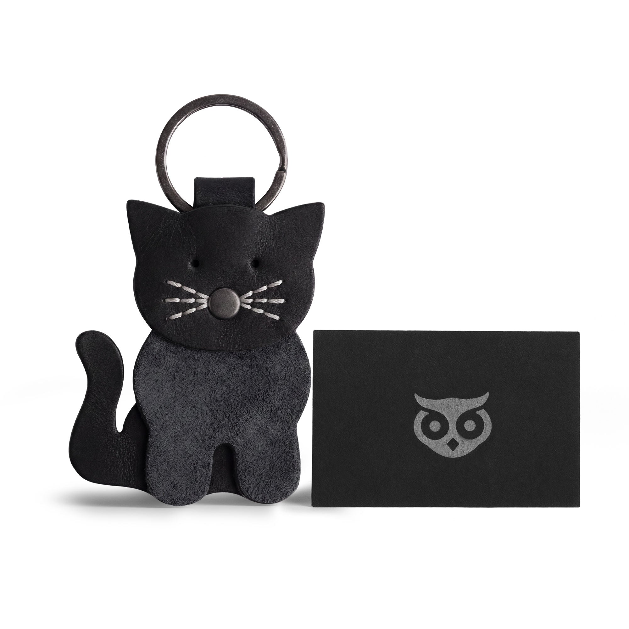 Cat Layered Keychain