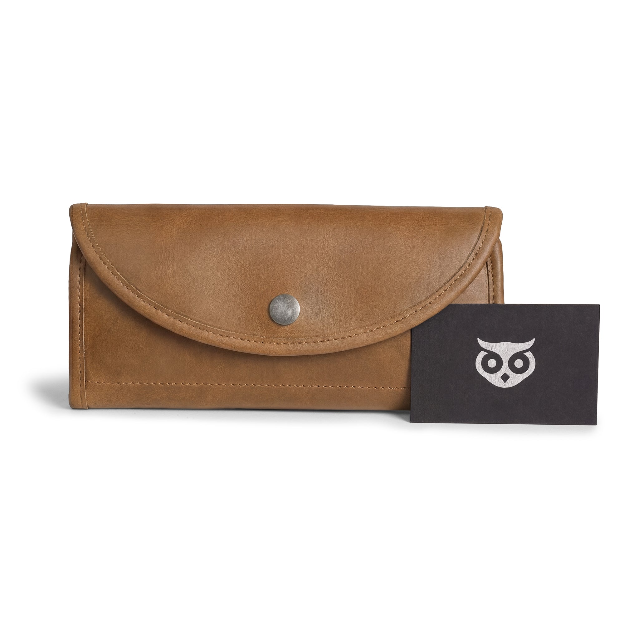 Single Snap Zippered Wallet