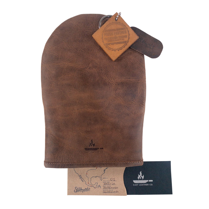 Ambidextrous Oven Glove Heat Resistant - Stockyard X 'The Leather Store'