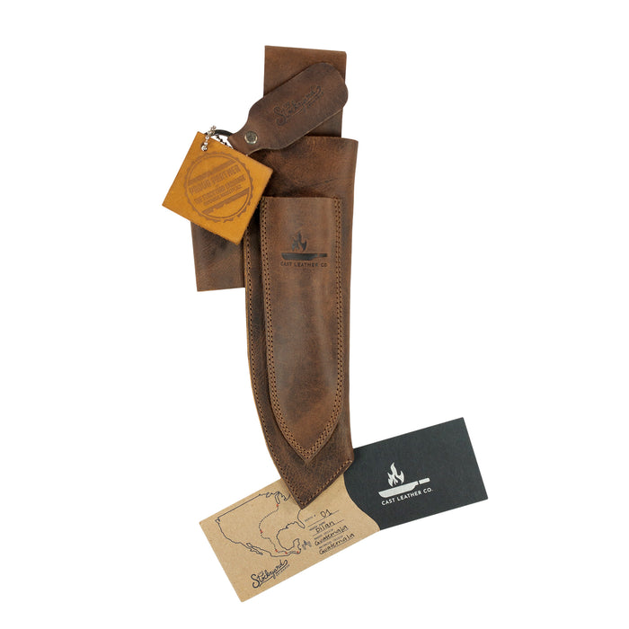 Knife Sheath with Belt Loop - Stockyard X 'The Leather Store'