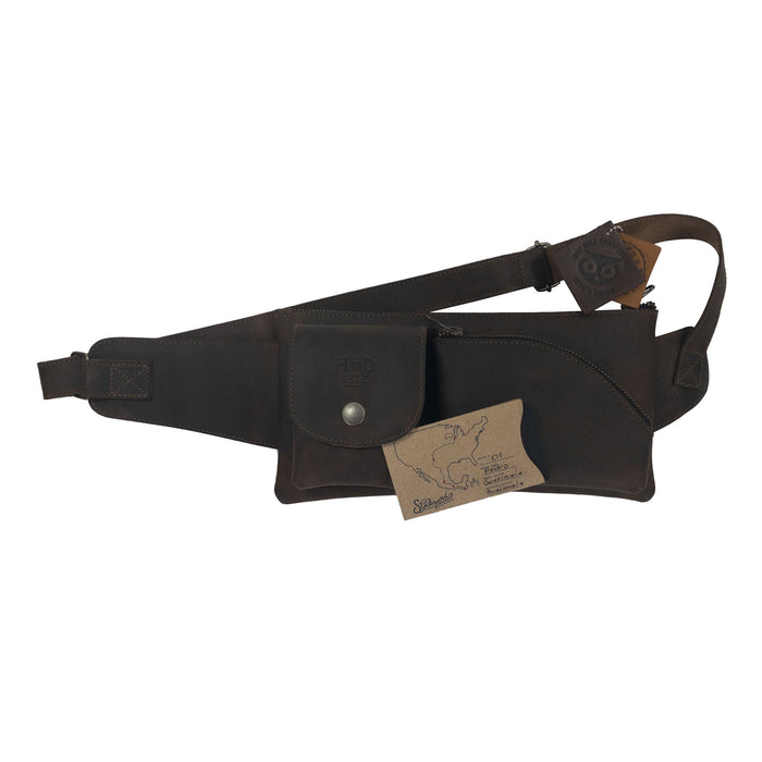 Crossbody Multi-Pocket Bag - Stockyard X 'The Leather Store'