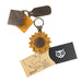 Sunflower Keychain - Stockyard X 'The Leather Store'