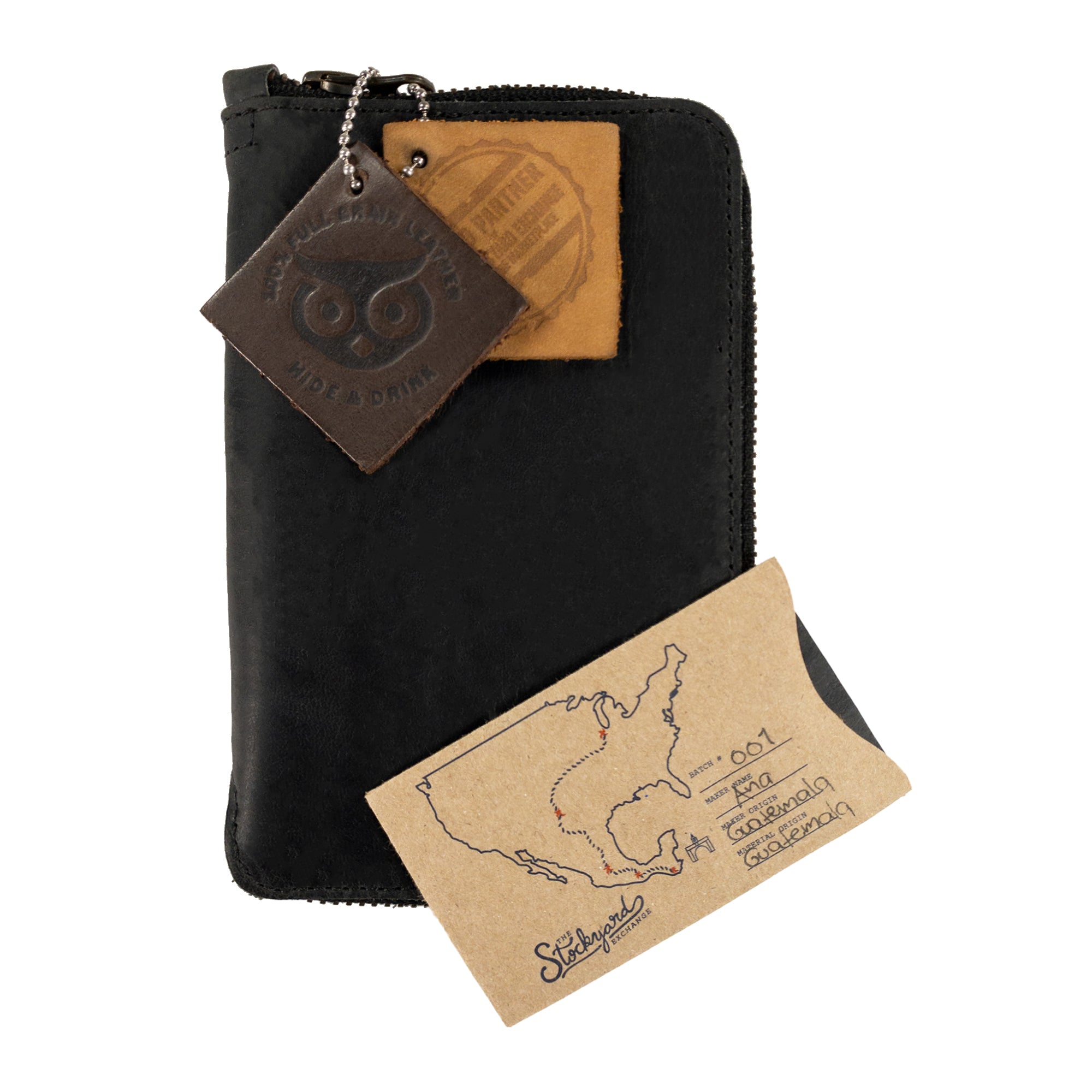 Hide & Drink Zippered Journal Cover for Moleskine (Notebook NOT Included) open to feature premium lined pages, ideal for writing notes.