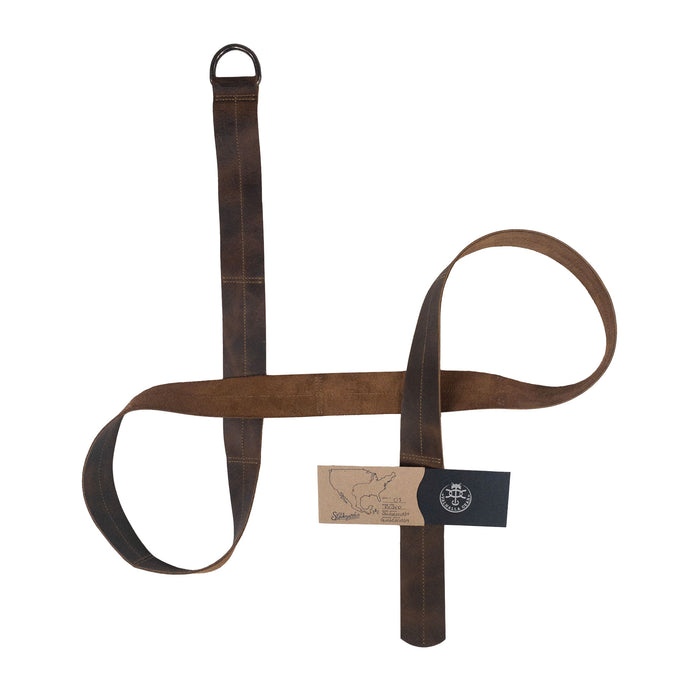 Medieval Belt with Stitching - Stockyard X 'The Leather Store'