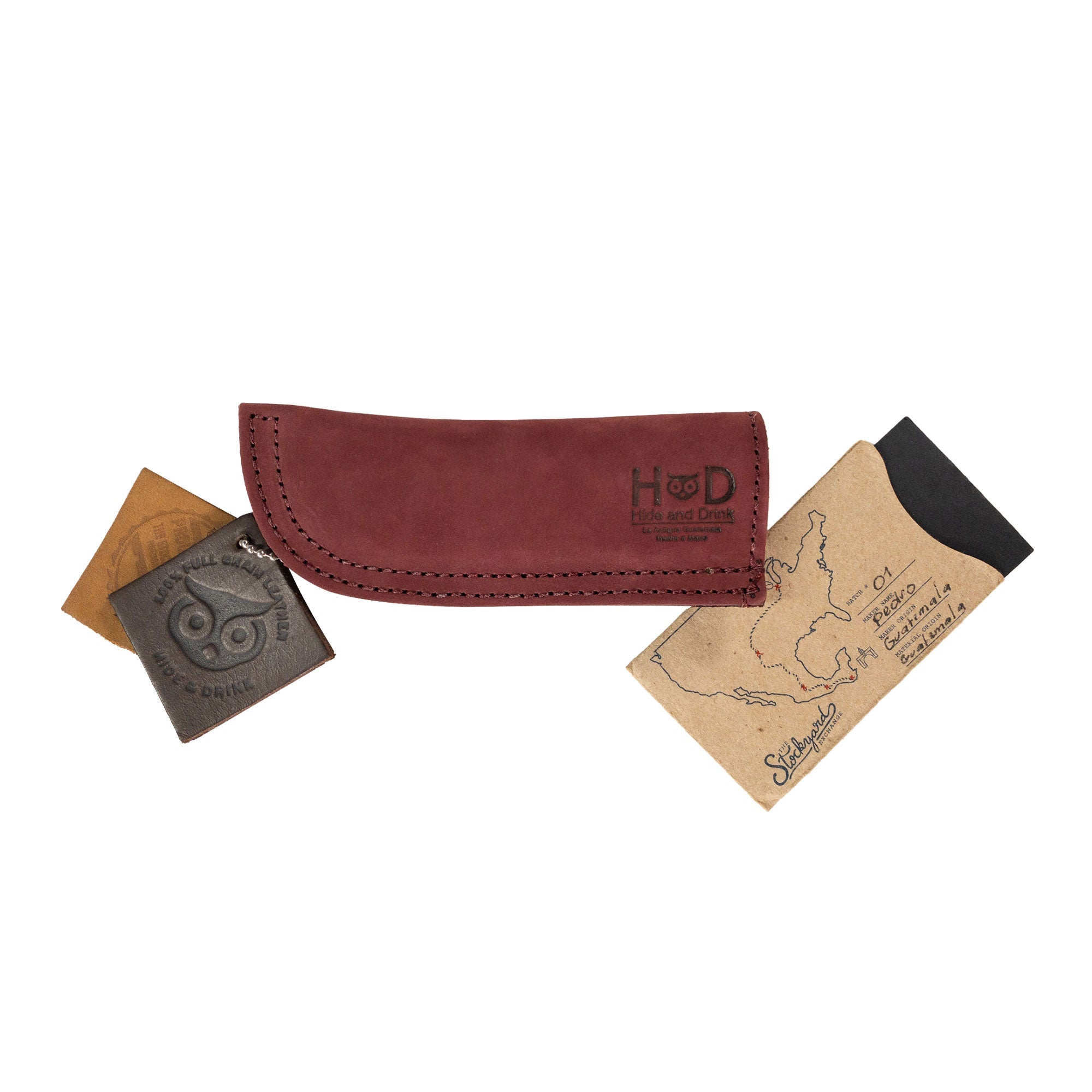 Hot Pan Handle Cover by Hide & Drink, crafted for optimal grip and heat resistance, ideal for all cookware, handmade in La Antigua Guatemala & Oaxaca Mexico.