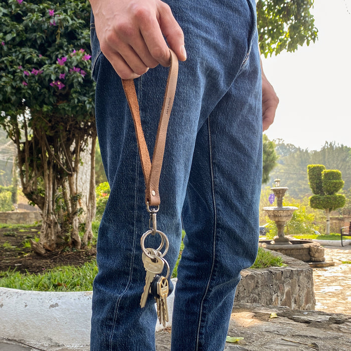 Simple Thick Lanyard - Stockyard X 'The Leather Store'