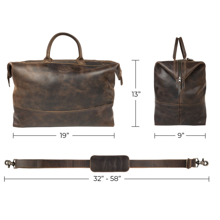 Duffle Weekender Bag - Stockyard X 'The Leather Store'