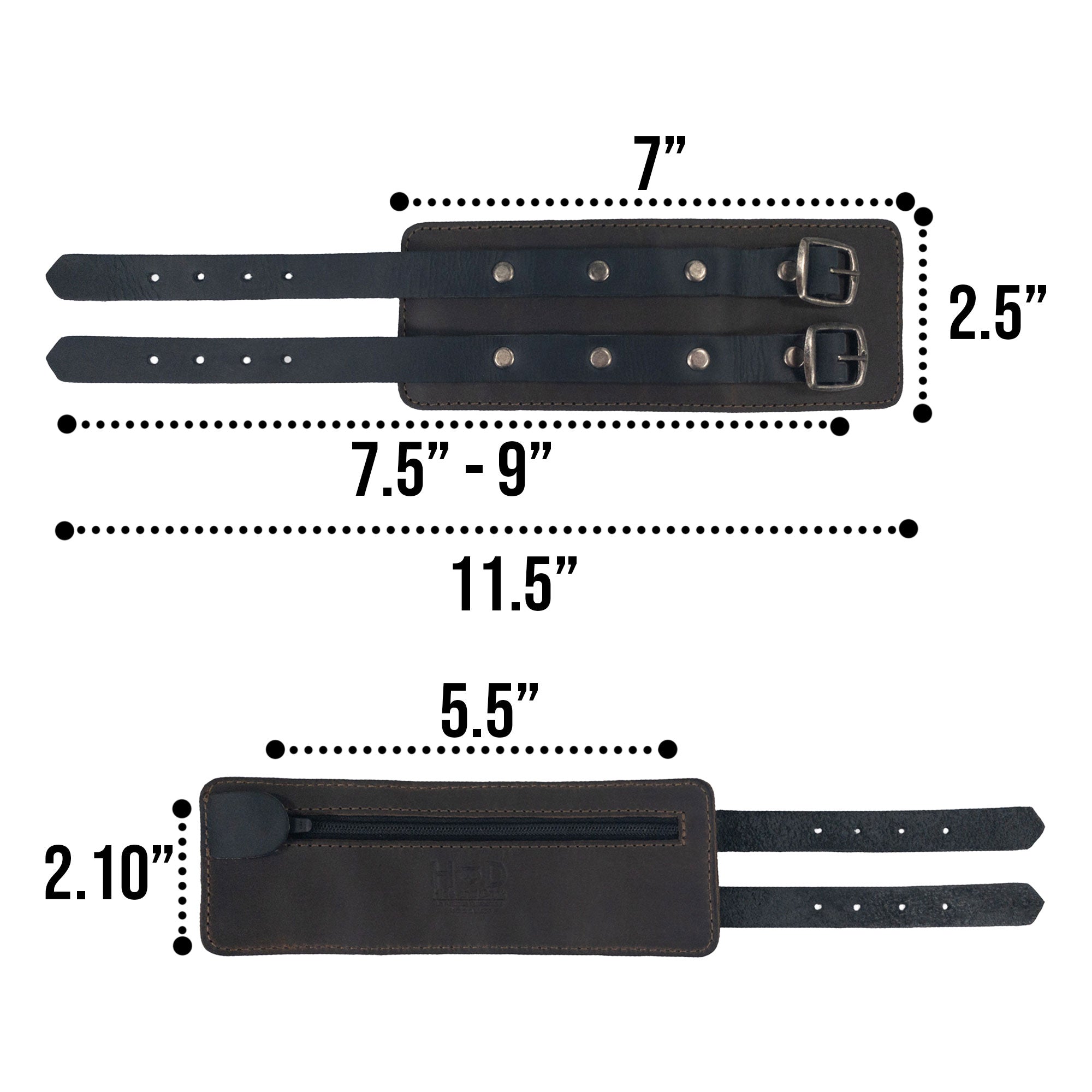 An alluring angle of Hide & Drink's Wrist-Wallet-Cuff reveals its Full Grain Leather craftsmanship. This rustic leather bracelet features a hidden pouch for bills and an inner zippered pouch, providing an excellent blend of functionality and elegance. Each piece is handmade in La Antigua Guatemala & Oaxaca Mexico.