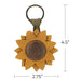 Sunflower Keychain - Stockyard X 'The Leather Store'