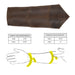 Forearm Protector for Bow Shooting Practice - Stockyard X 'The Leather Store'
