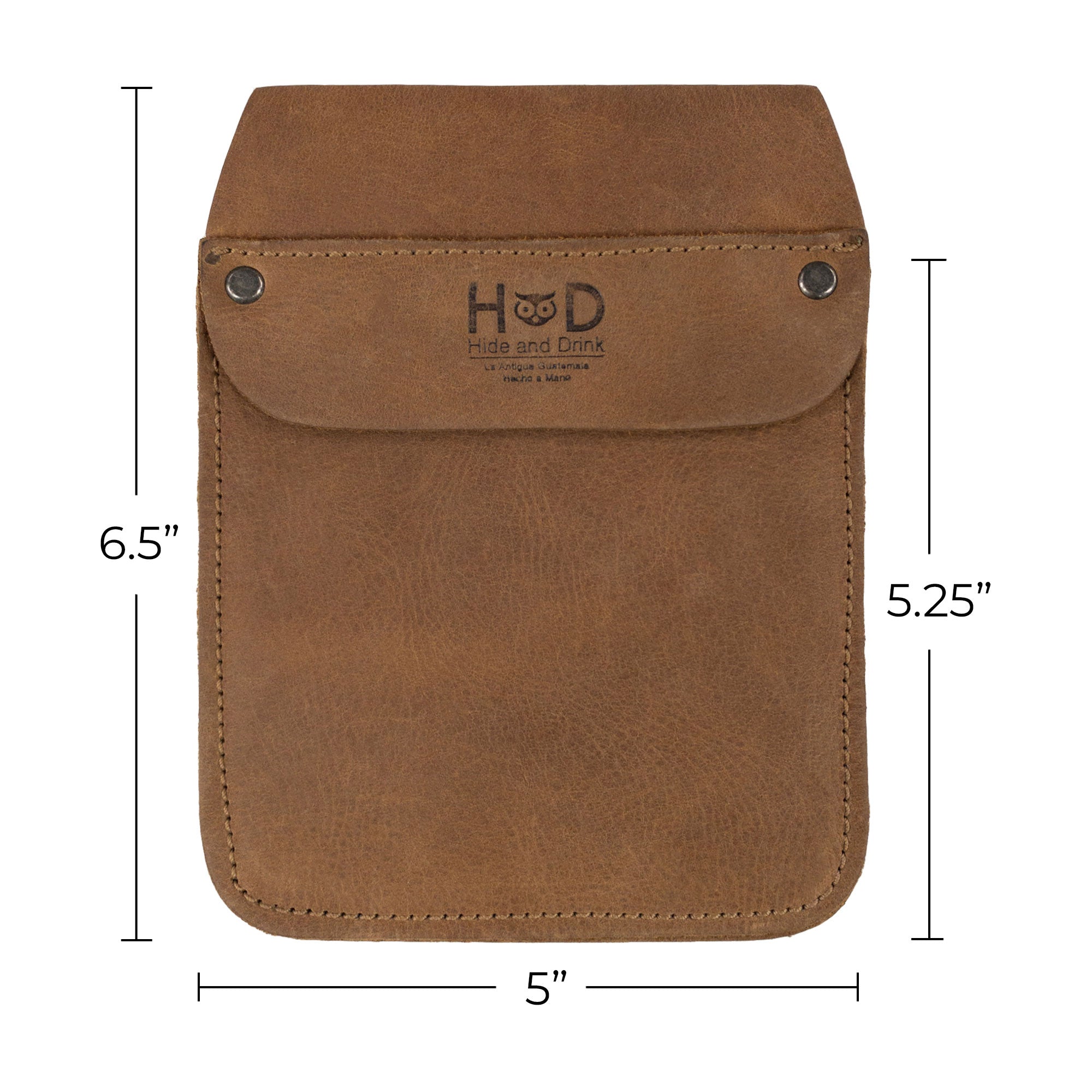 Hide & Drink Leather Work Pocket displayed in a lifestyle setup, demonstrating its casual elegance. Designed for practicality and style, this Leather Work Pocket is an essential for your tool organization.
