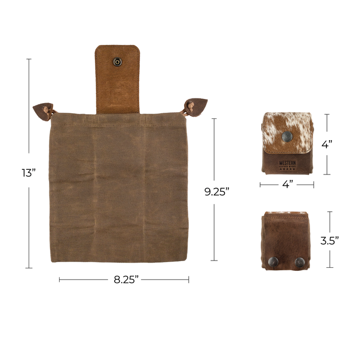 Foraging Pouch (Collapsible) - Stockyard X 'The Leather Store'