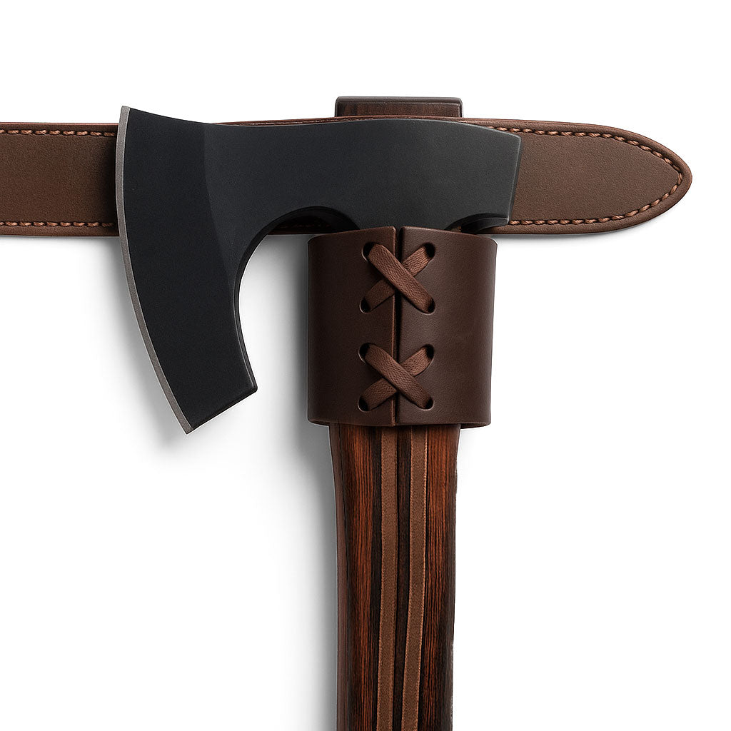 Braided Axe Holder with Belt Loop – StockyardX, The Leather Store