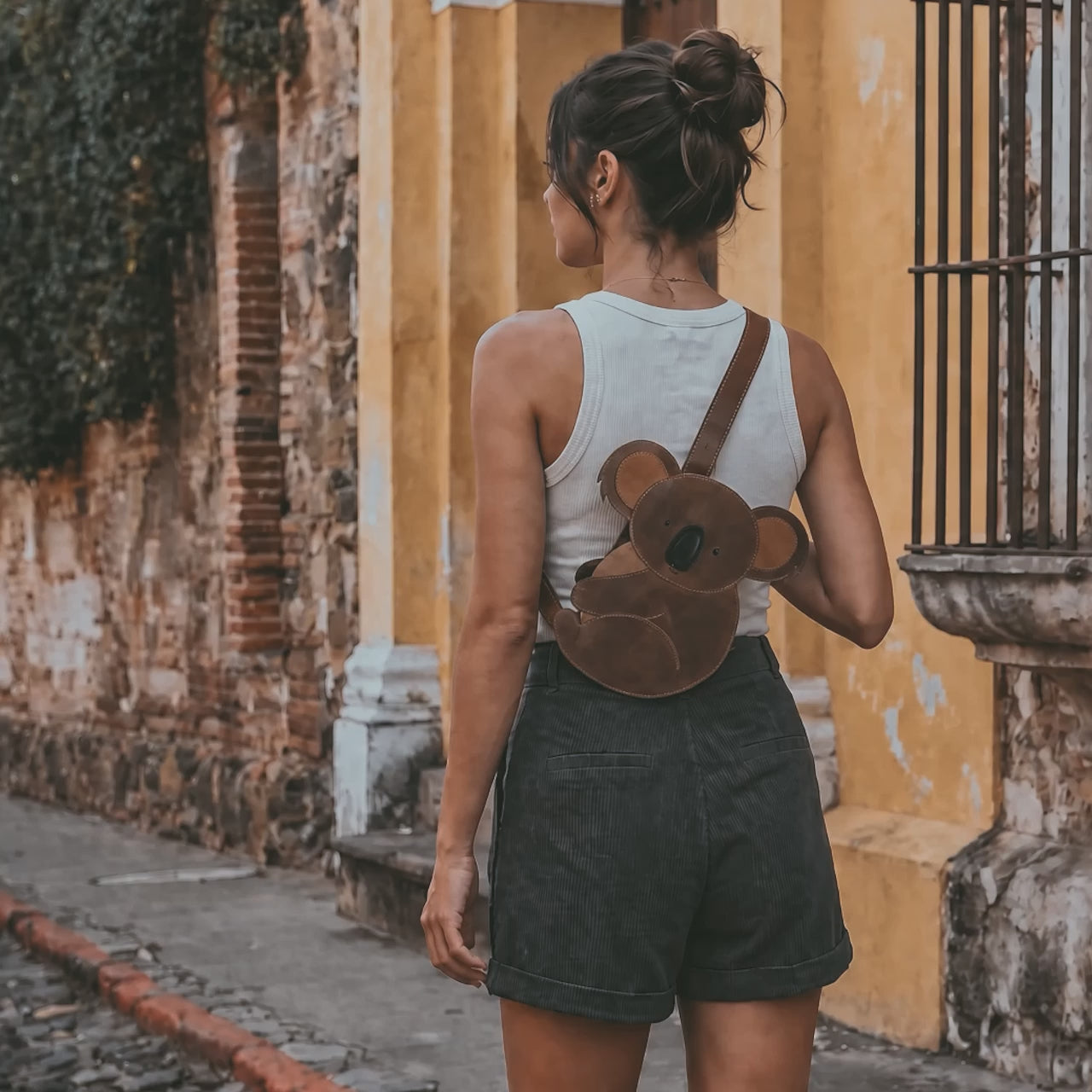 Leather Koala Crossbody Bag – StockyardX, The Leather Store