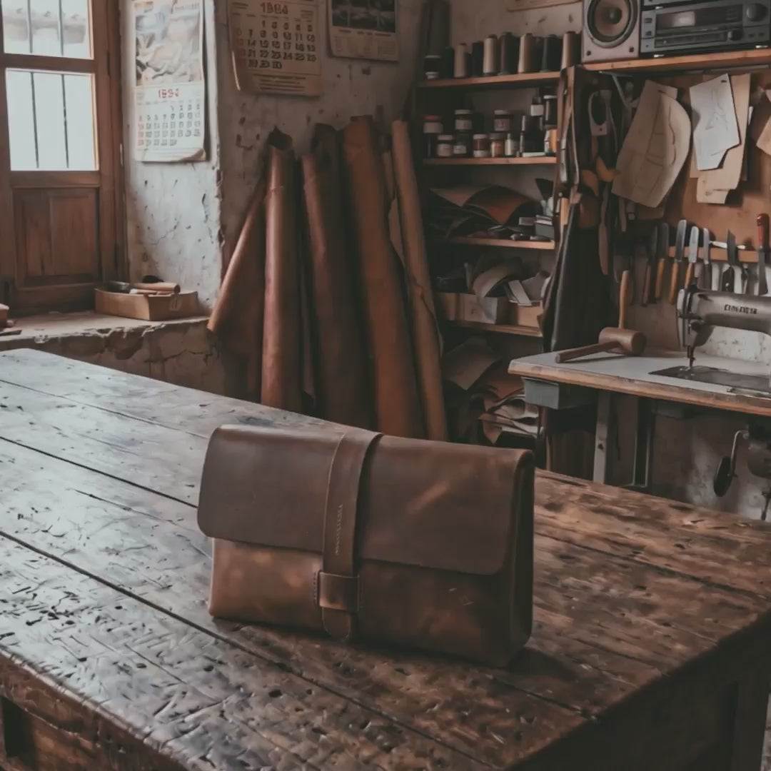 Snapless Clutch Bag – StockyardX, The Leather Store