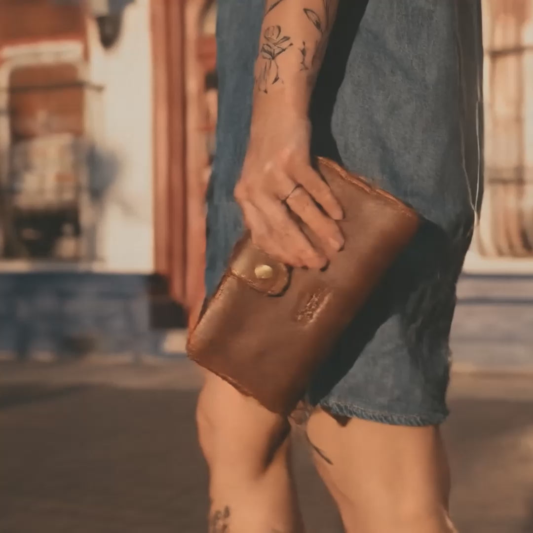 The Lamar Long Bifold Wallet – StockyardX, The Leather Store