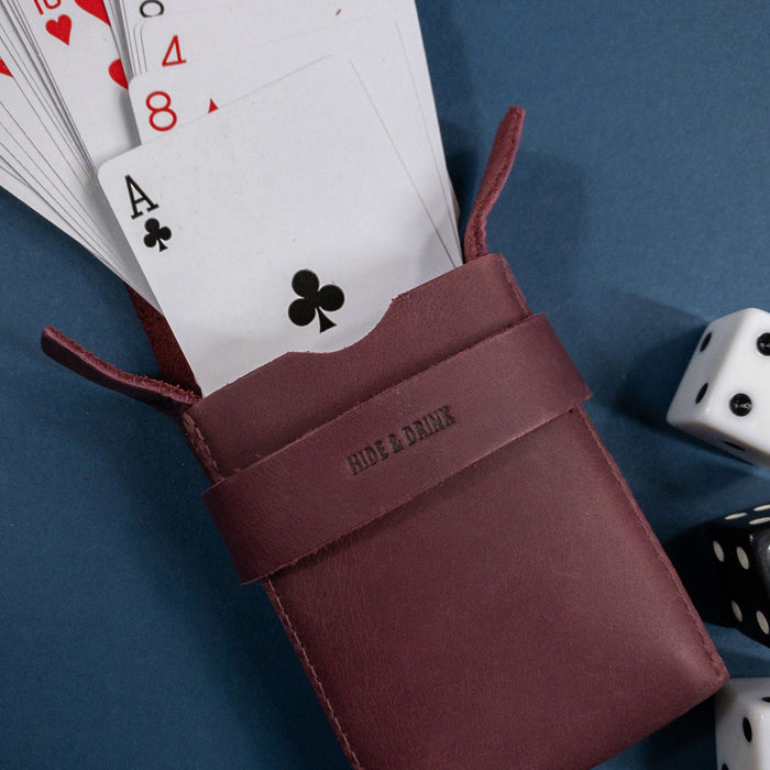 Playing Card Case - Stockyard X 'The Leather Store'