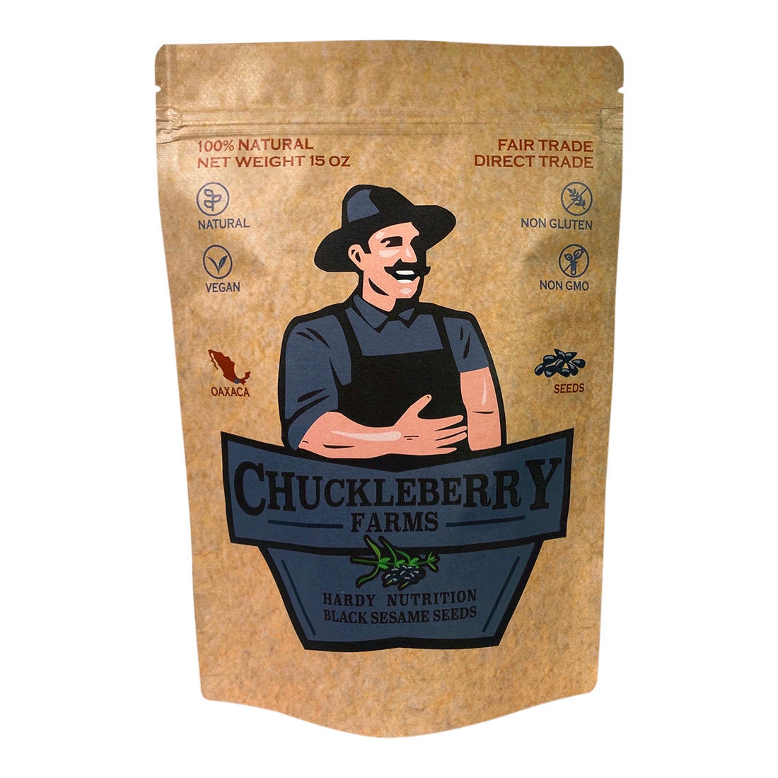 Black Sesame Seeds - Stockyard X 'The Leather Store'