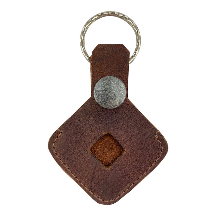 AirTag Diamond Keychain - Stockyard X 'The Leather Store'