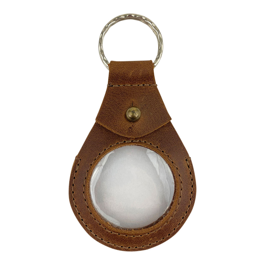 Medallion Holder Keychain - Stockyard X 'The Leather Store'