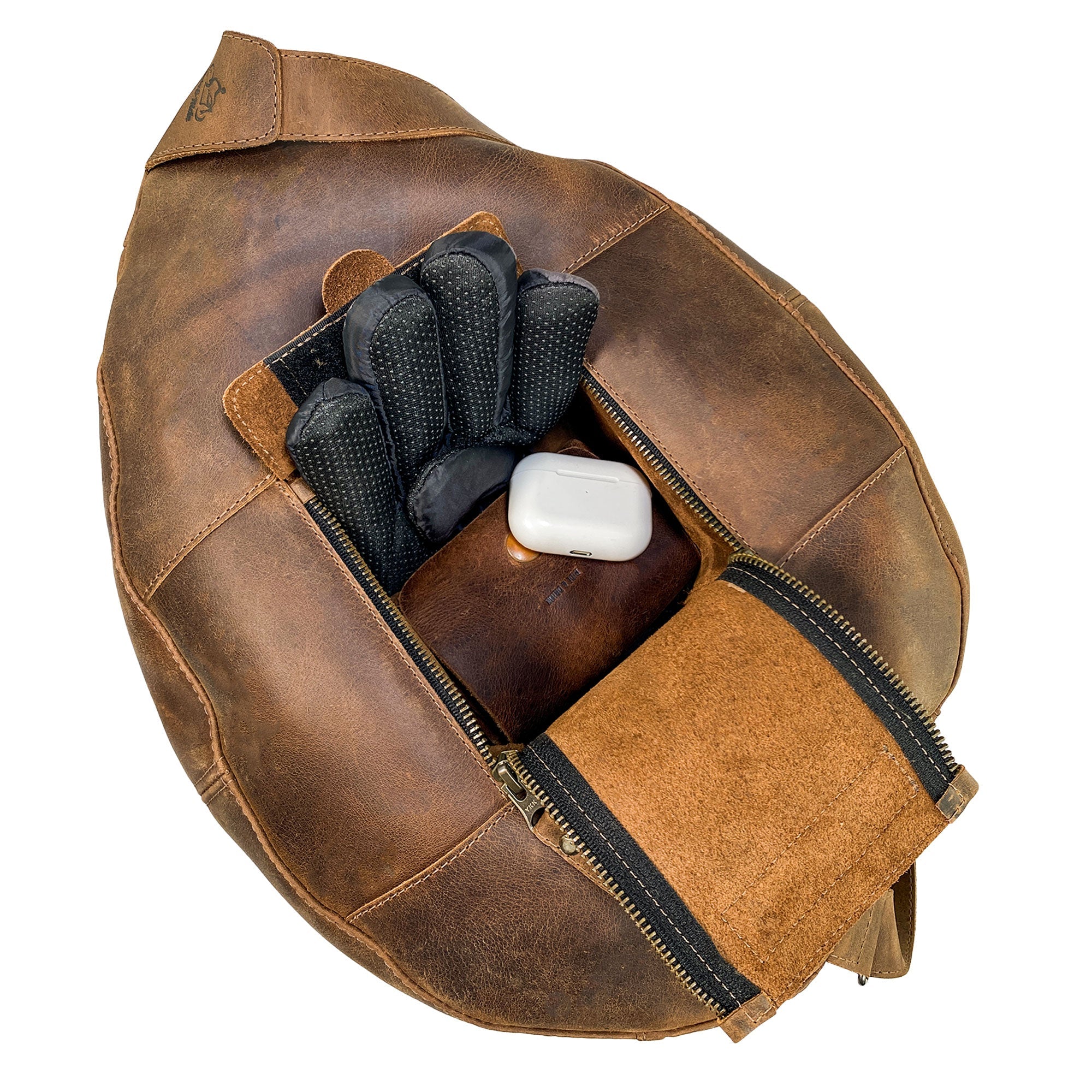 Motorcycle Helmet Bag - Stockyard X 'The Leather Store'
