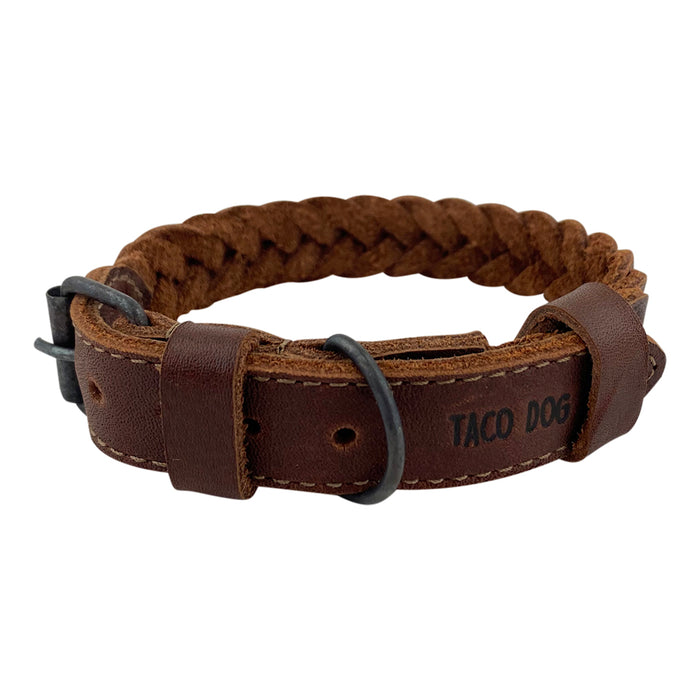Braided Small Dog Collar - Stockyard X 'The Leather Store'