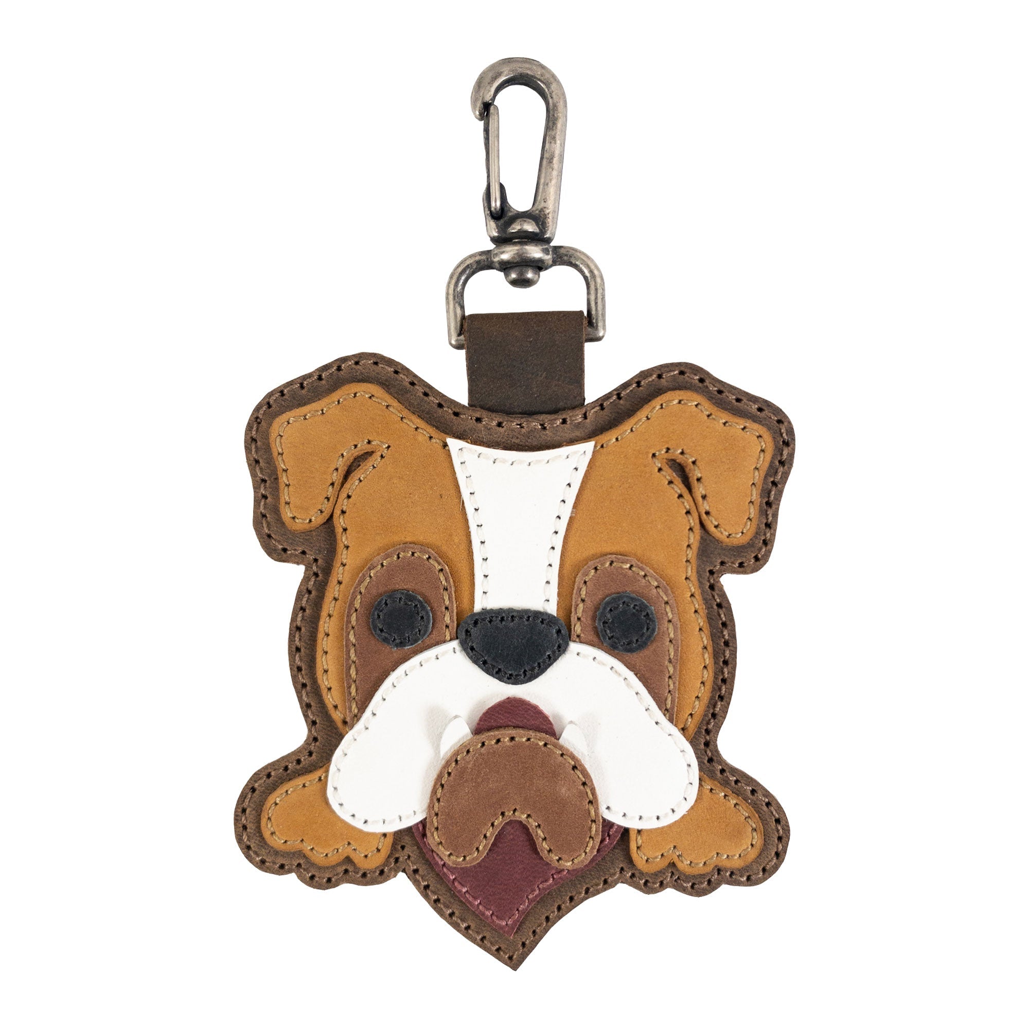 English Bulldog Charm - Stockyard X 'The Leather Store'