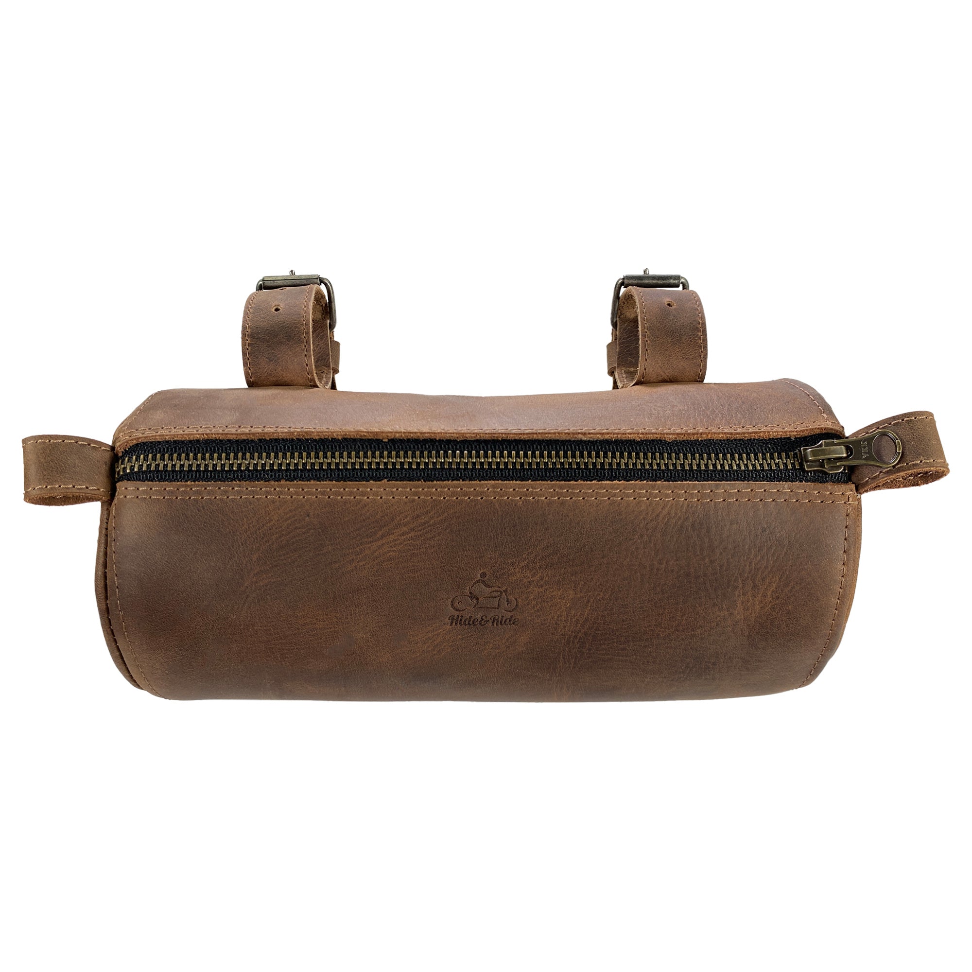 Motorcycle Handlebar Bag - Stockyard X 'The Leather Store'