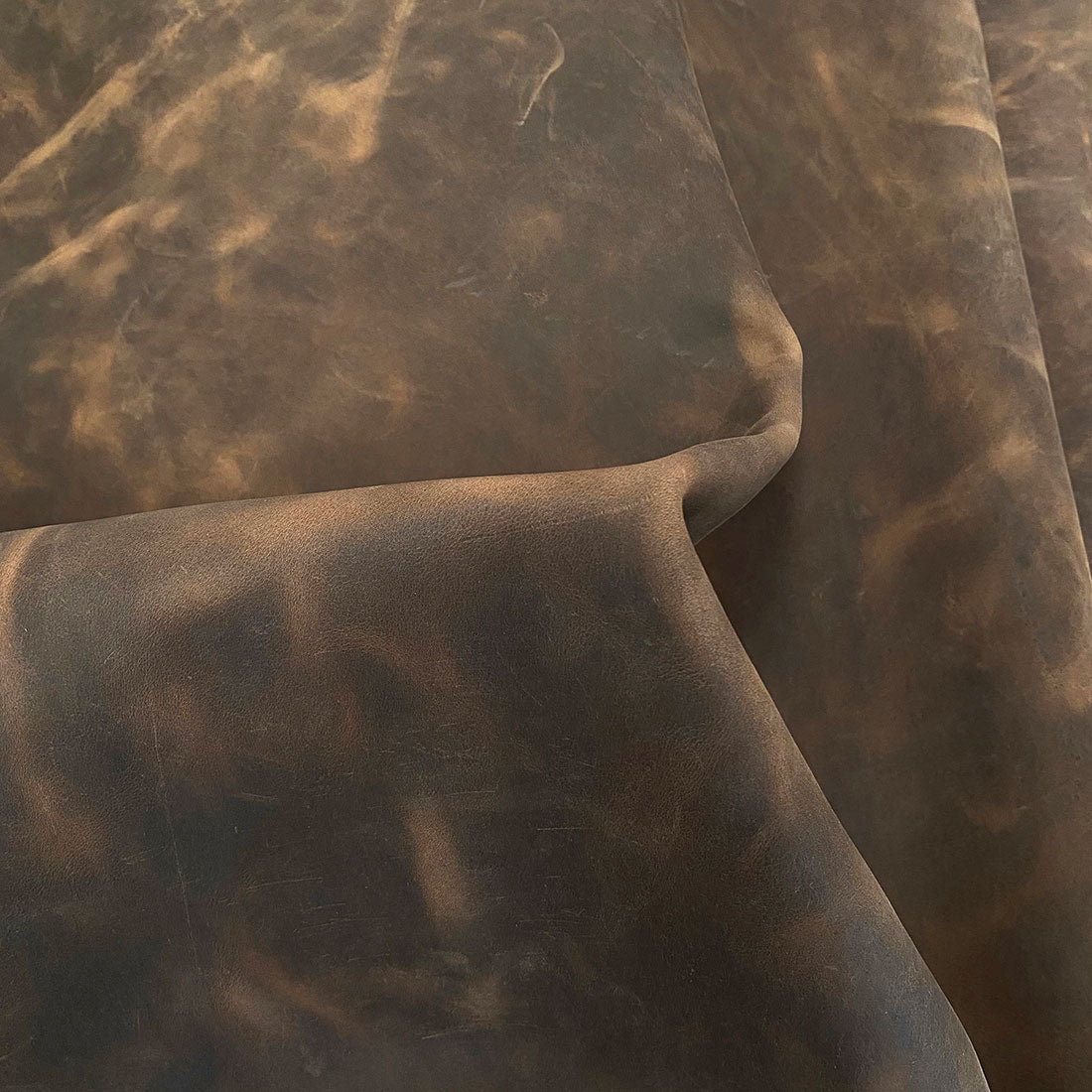 Full Sheet of Cowhide Size Varies 20 to 25 Square Feet - Stockyard X 'The Leather Store'