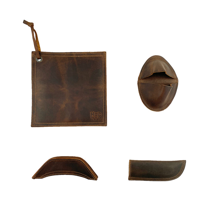 Hot Handle Holders (Set of 4) - Stockyard X 'The Leather Store'