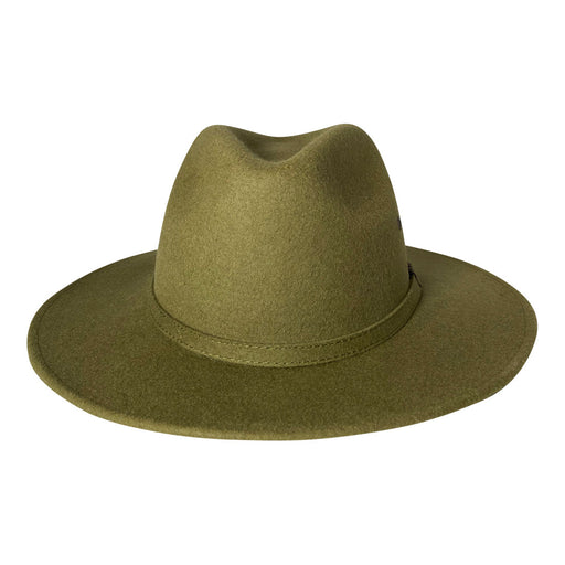 Indiana Eastwood Cowboy Style Hat Handmade from 100% Oaxacan Sheep's Wool - Forest Green - Stockyard X 'The Leather Store'