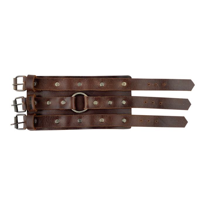 3 Buckle Bracelet - Stockyard X 'The Leather Store'