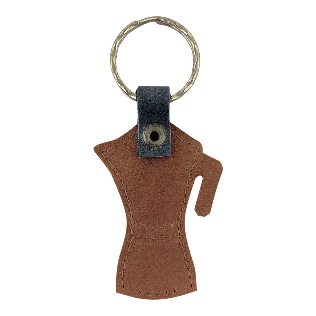 Moka Pot Keychain - Stockyard X 'The Leather Store'