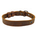 Rustic Slim Dog Collar - Stockyard X 'The Leather Store'