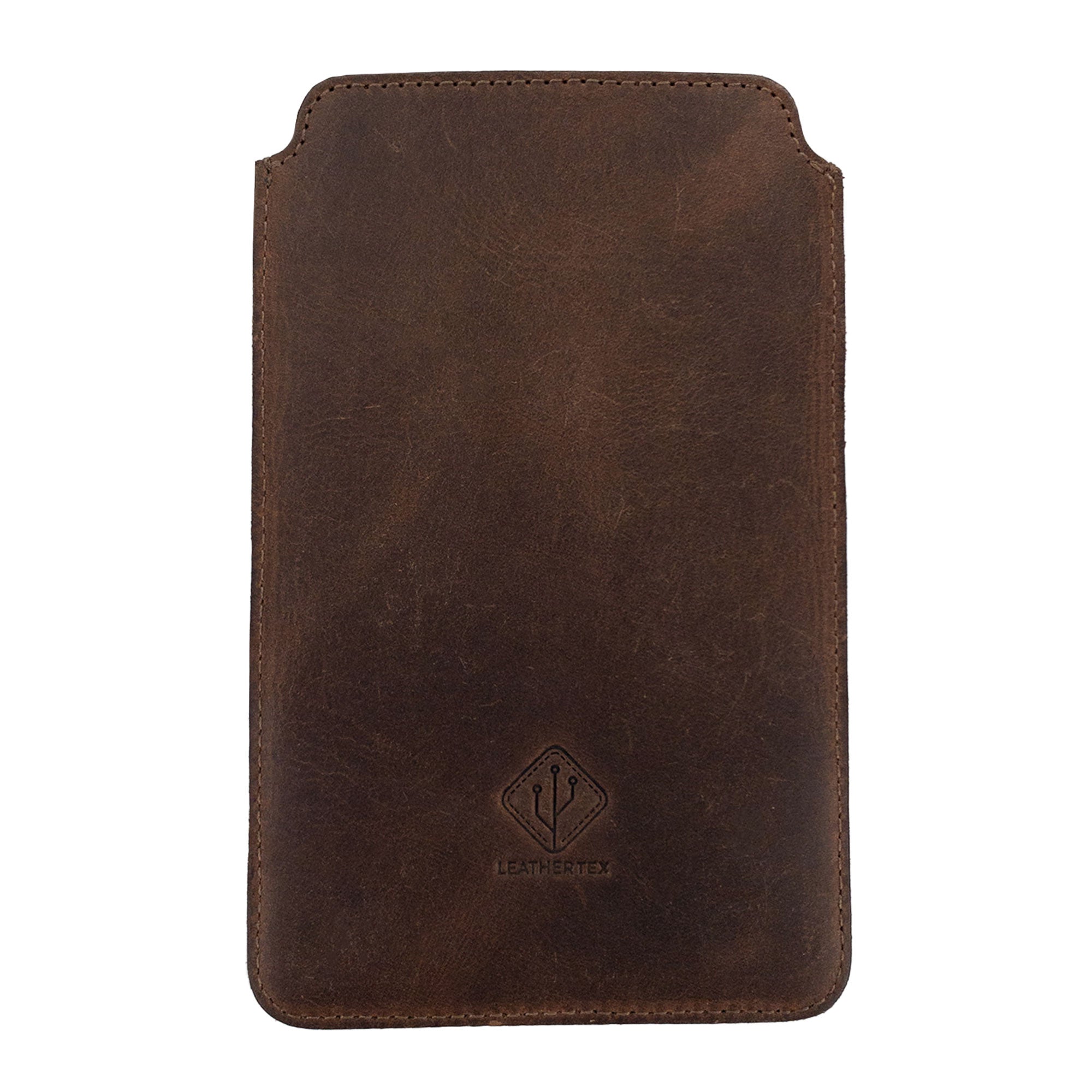 Rustic Sleeve Compatible with iPhone 13/14 Pro Max - Stockyard X 'The Leather Store'