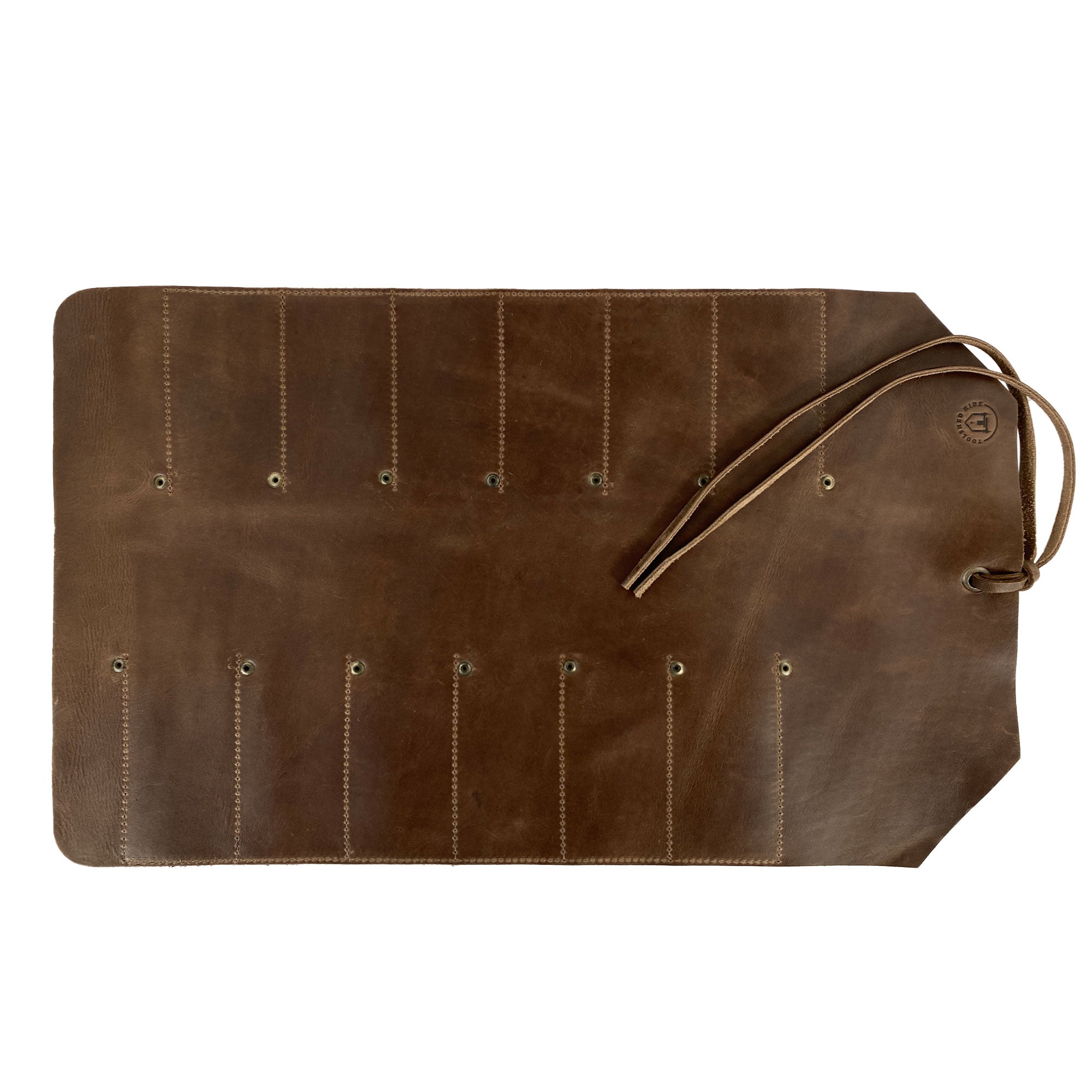 12 Pocket Tool Roll - Garage Toolshed Storage - Stockyard X 'The Leather Store'