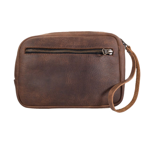 Tech Zippered Pouch - Stockyard X 'The Leather Store'