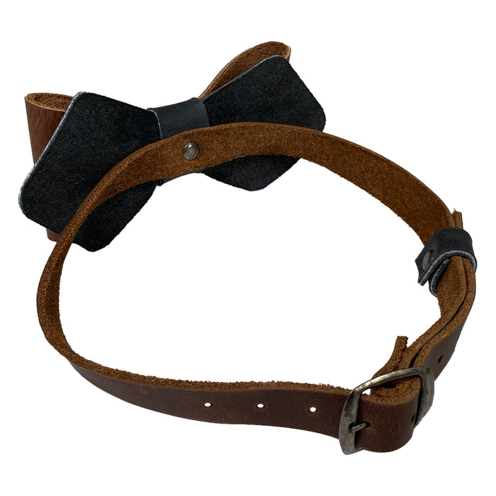 Double Bow Tie - Stockyard X 'The Leather Store'